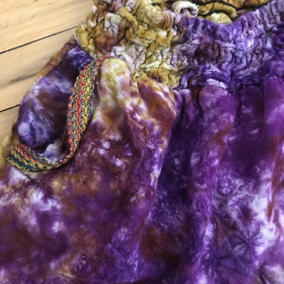 Mini tie dye shorts - Picture 2 of 2